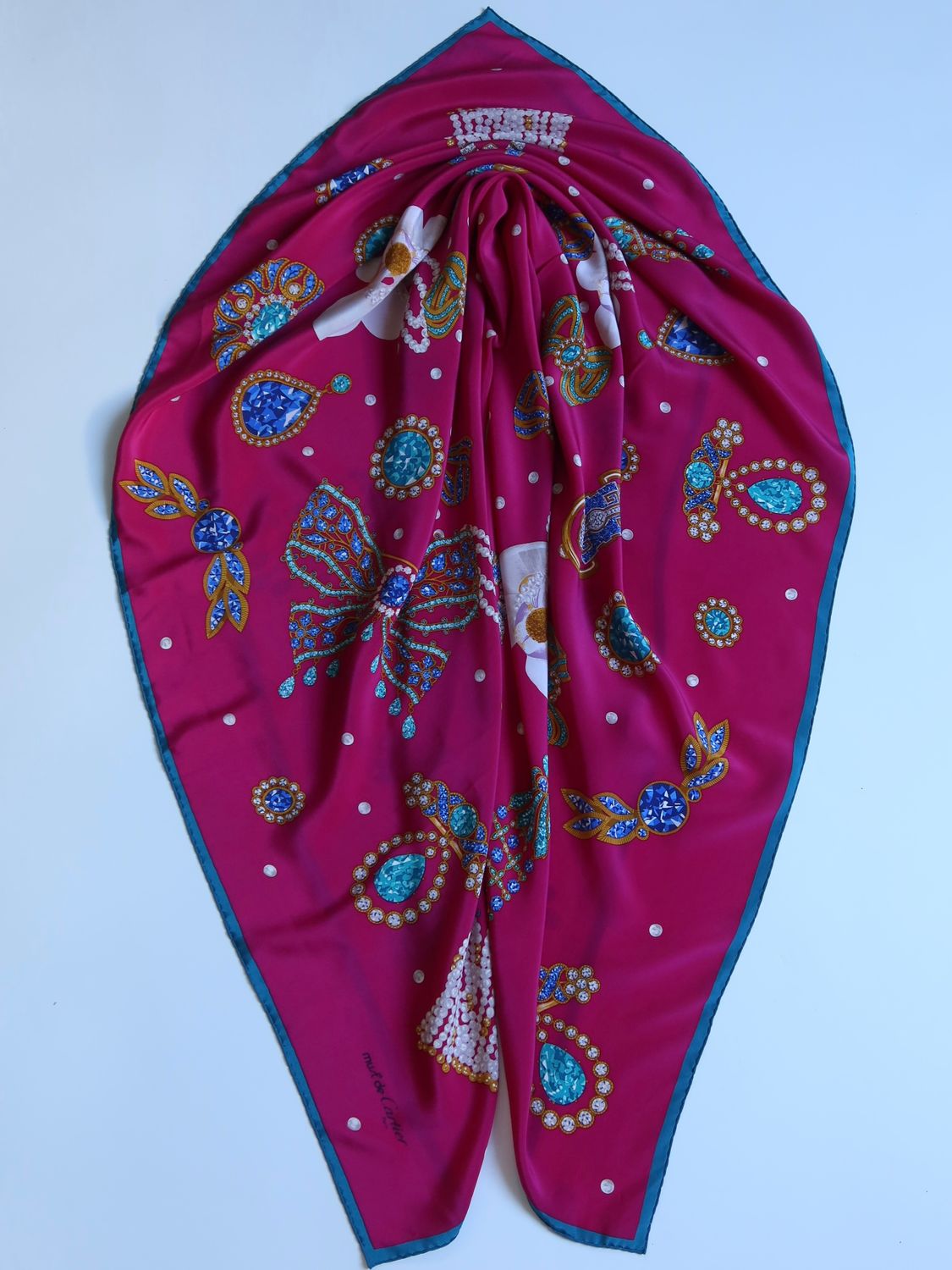 Must de Cartier Jewelry Silk Scarf Must de Cartier Jewelry Silk Scarf