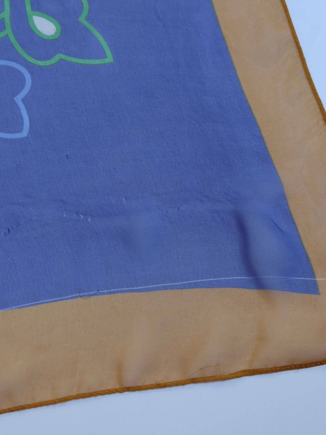 Fendi FF Monogram Silk Chiffon Scarf Fendi FF Monogram Silk Chiffon Scarf