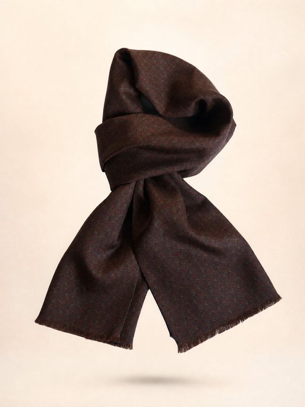 Valentino Reversible Silk Scarf