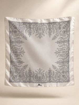Chantal Thomass Lace Print Silk Scarf