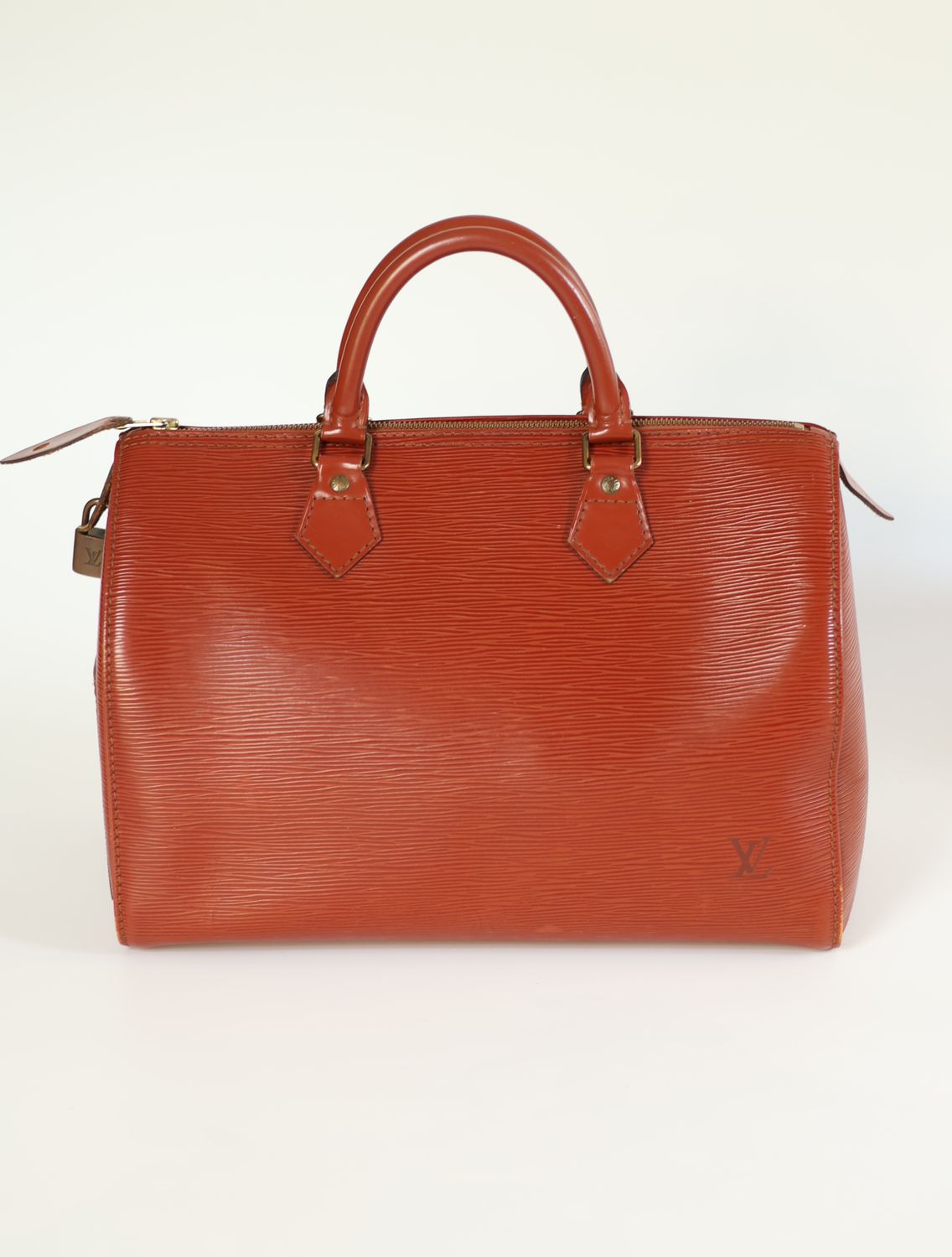 Louis Vuitton Speedy 30 Epi Brown Bag