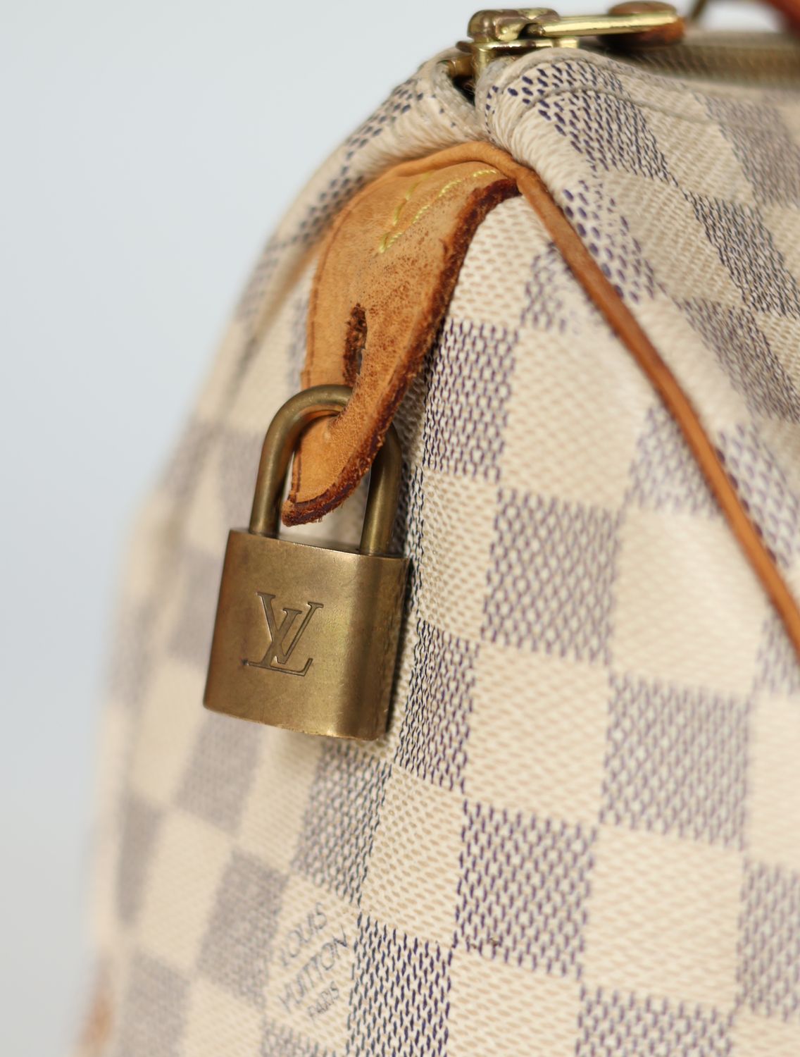 Louis Vuitton Speedy 25 Damier Azur Bag
