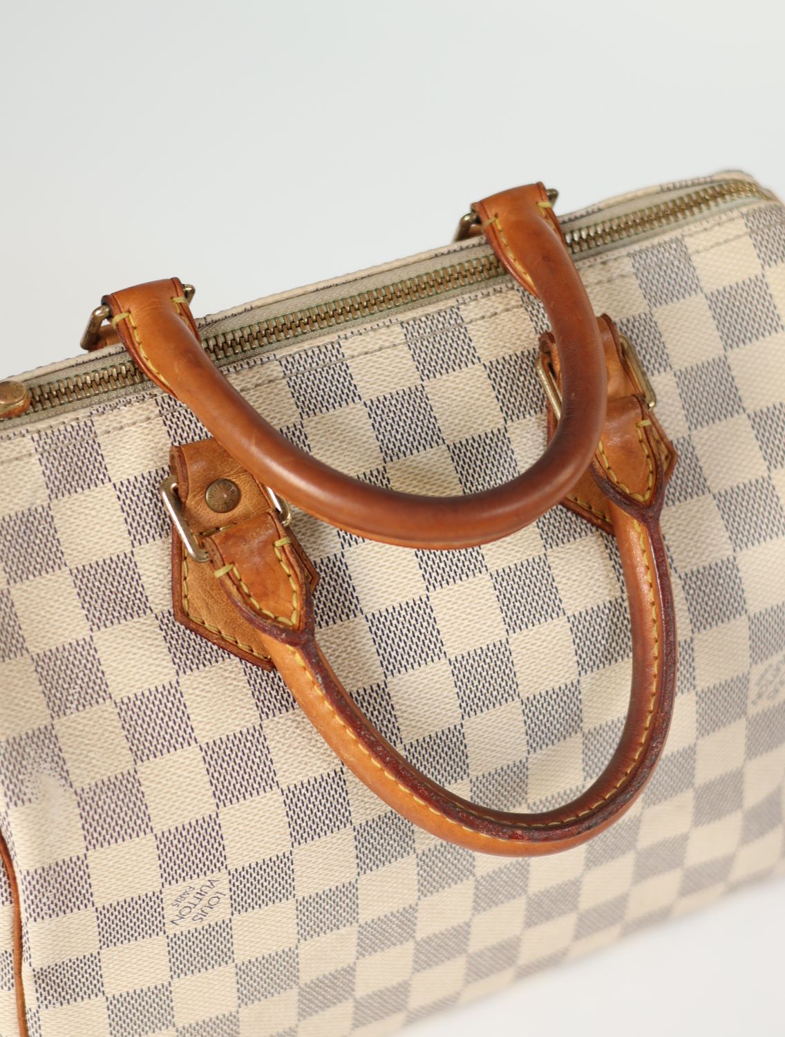 Louis Vuitton Speedy 25 Damier Azur Bag