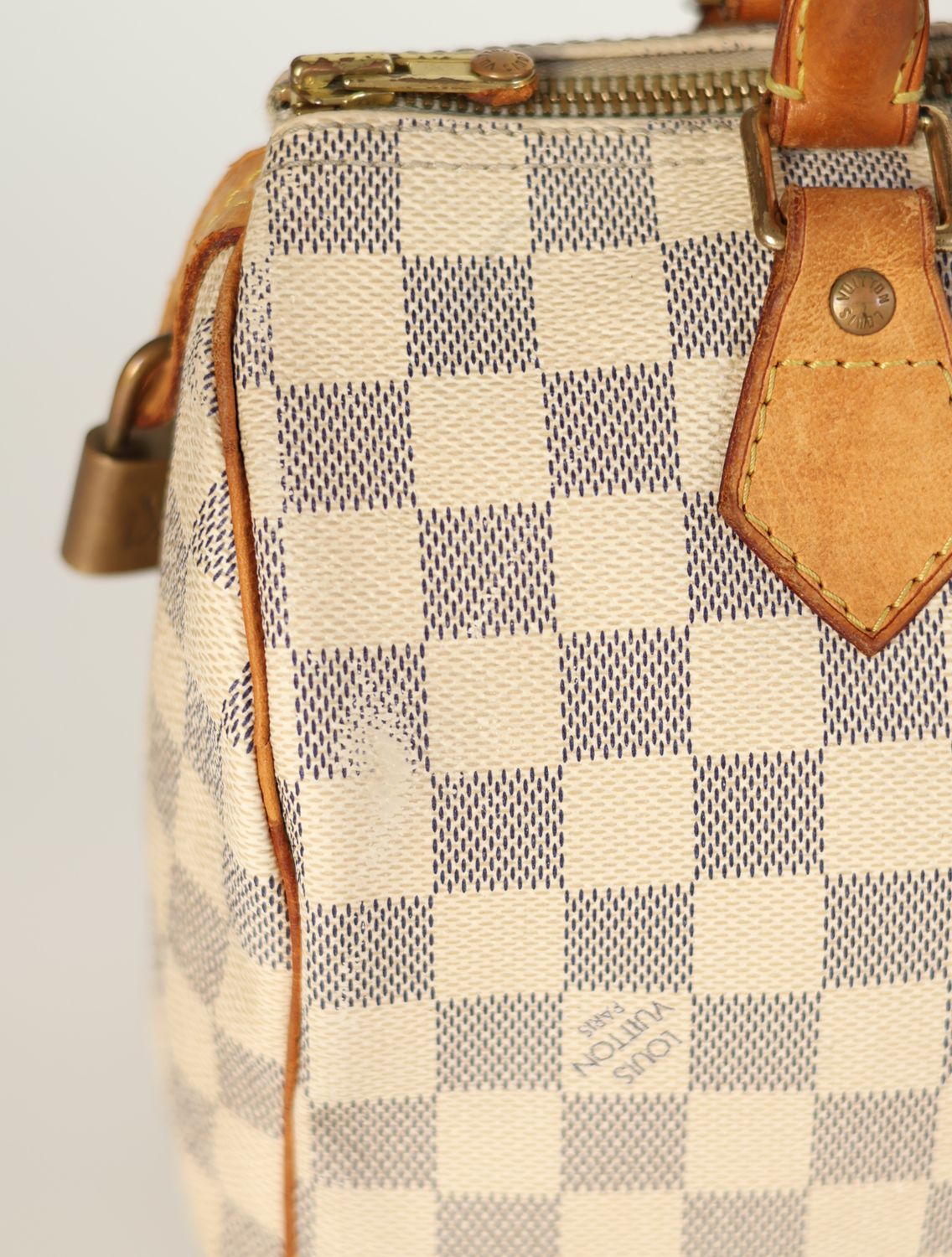Louis Vuitton Speedy 25 Damier Azur Bag