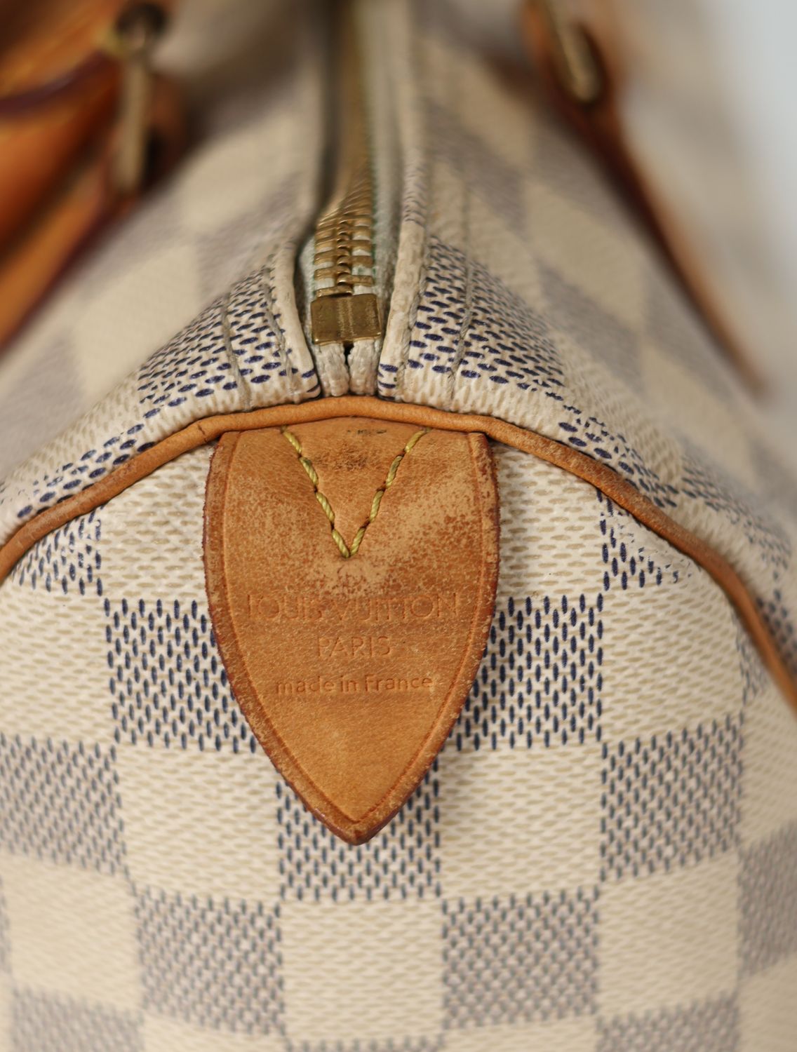 Louis Vuitton Speedy 25 Damier Azur Bag
