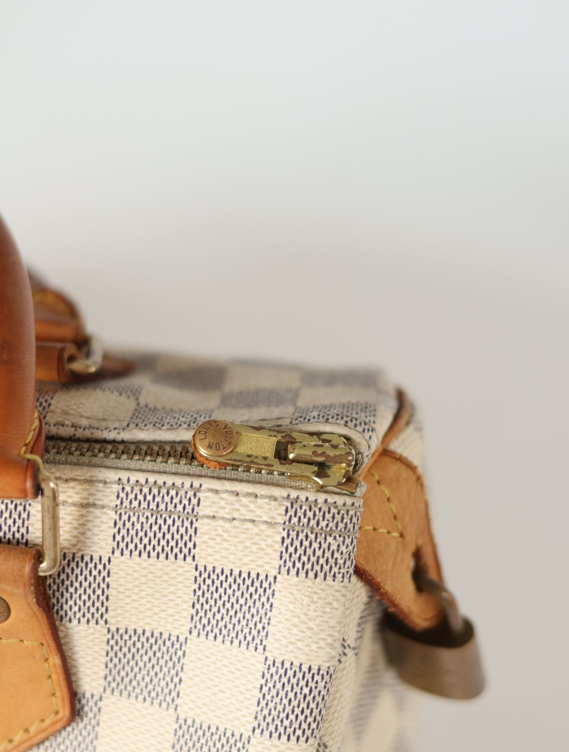 Louis Vuitton Speedy 25 Damier Azur Bag