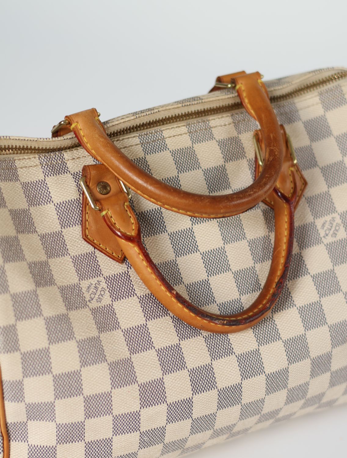 Louis Vuitton Speedy 30 Damier Azur Bag