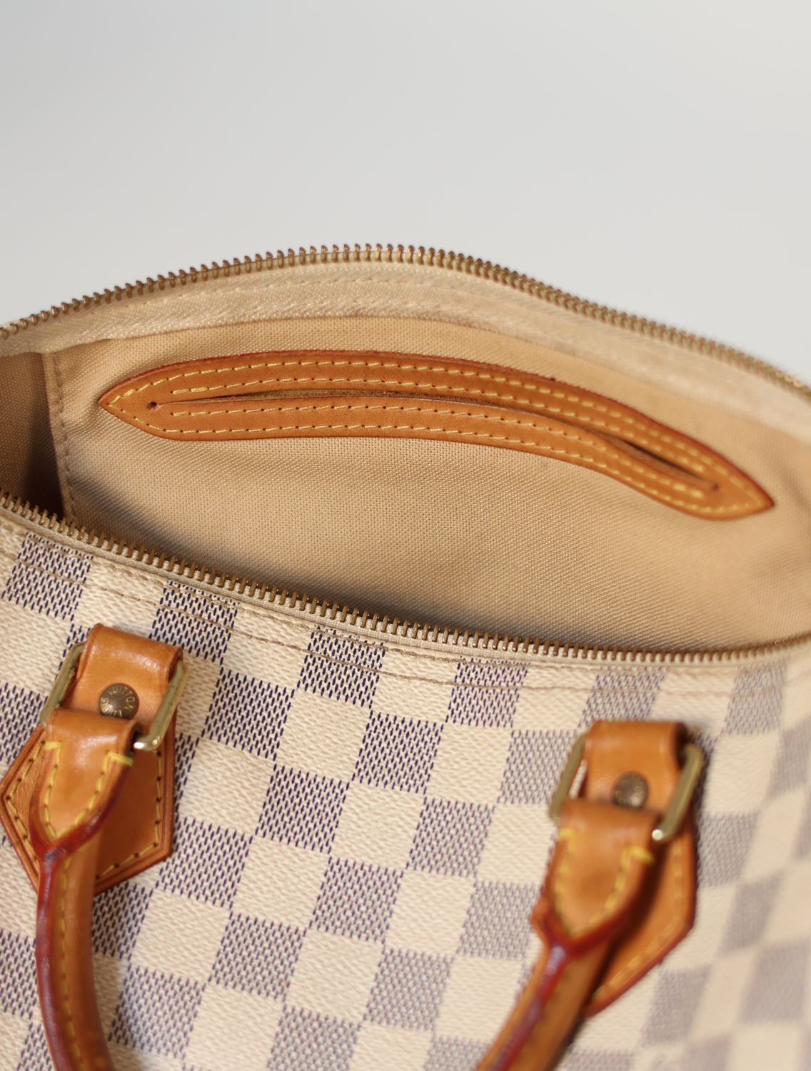 Louis Vuitton Speedy 30 Damier Azur Bag