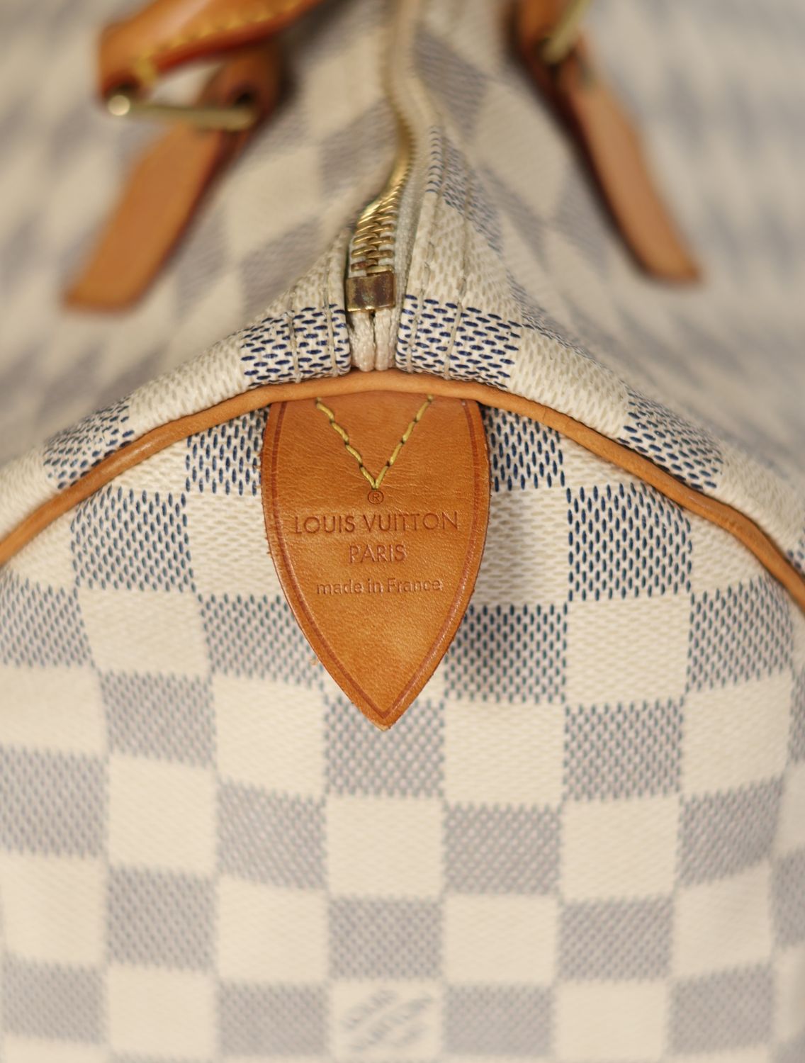 Louis Vuitton Speedy 30 Damier Azur Bag