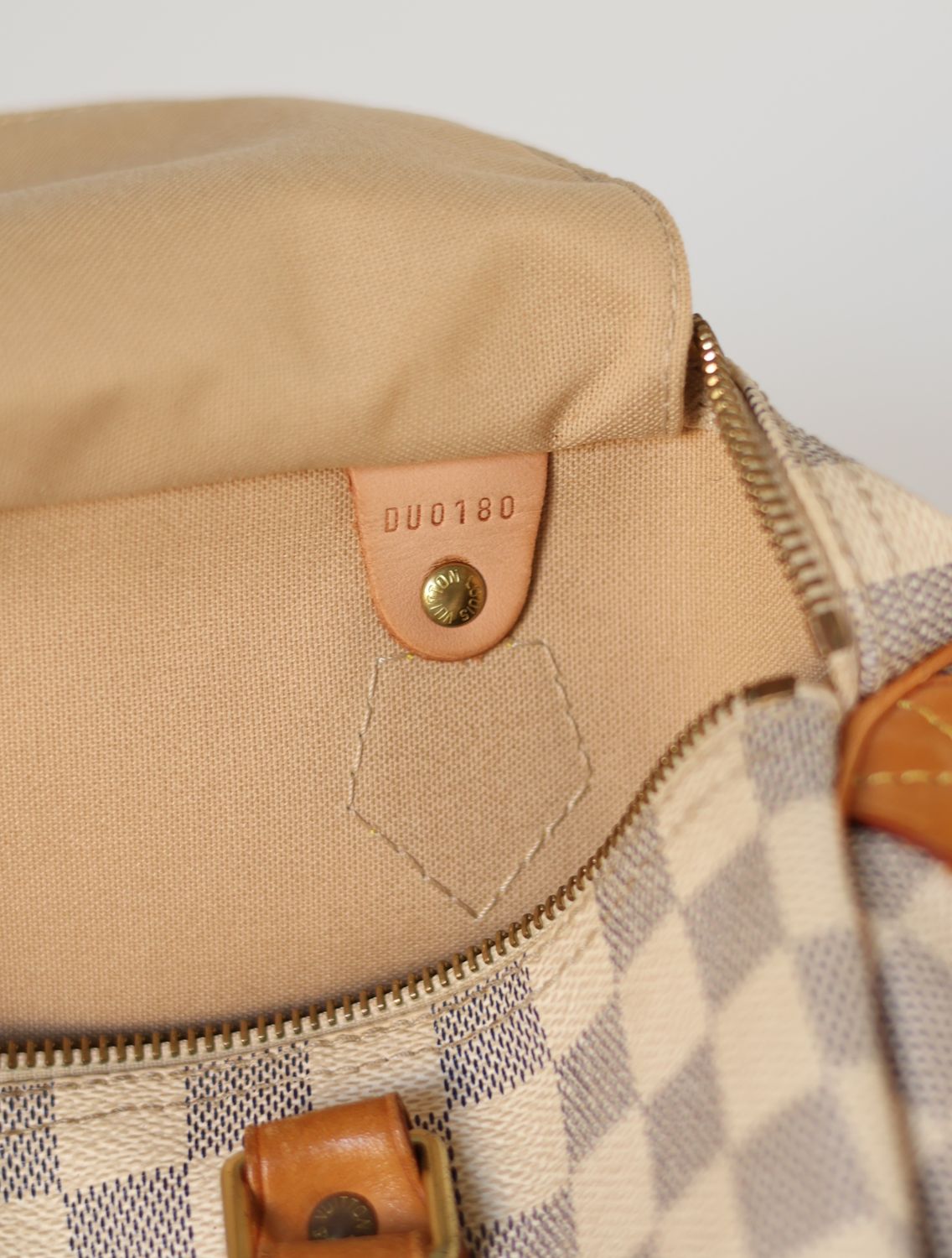 Louis Vuitton Speedy 30 Damier Azur Bag