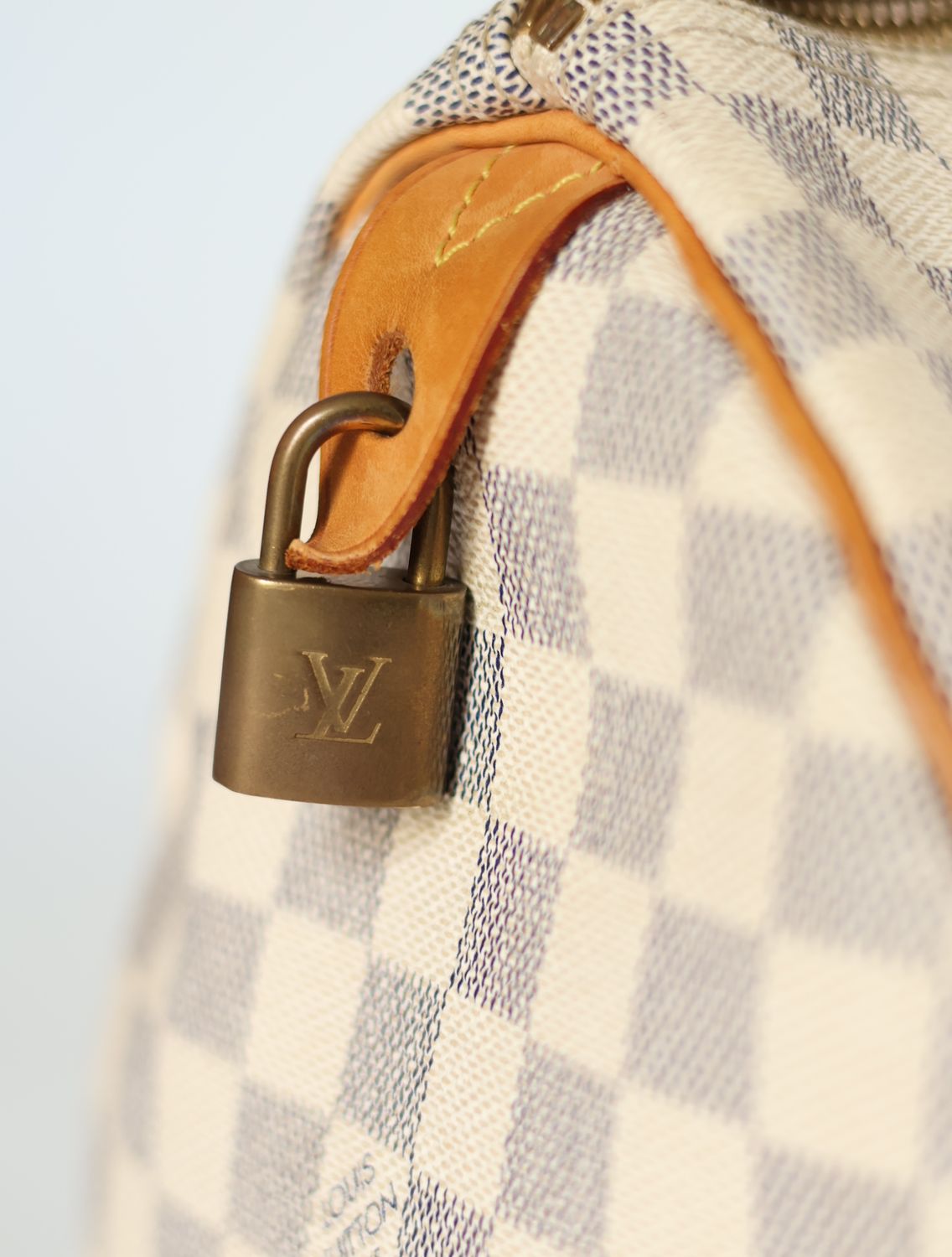 Louis Vuitton Speedy 30 Damier Azur Bag