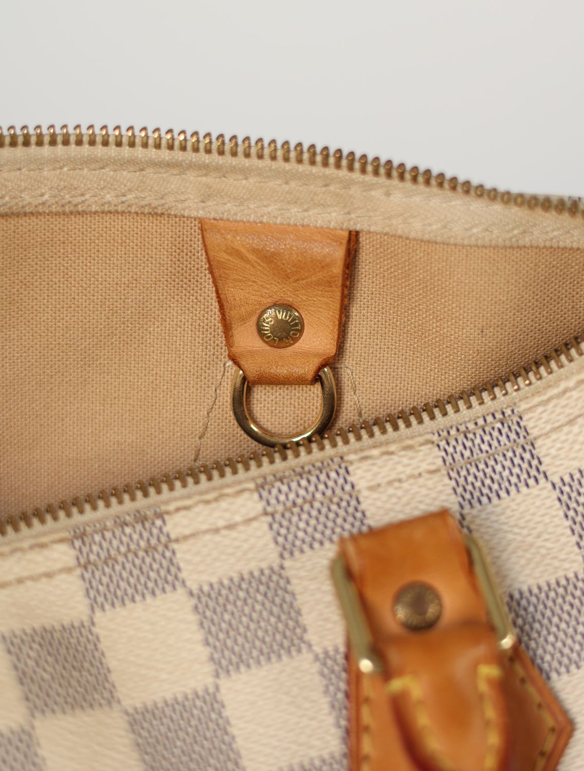 Louis Vuitton Speedy 30 Damier Azur Bag