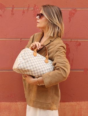 Louis Vuitton Speedy 30 Damier Azur Bag