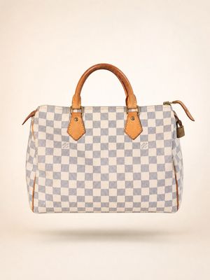 Louis Vuitton Speedy 30 Damier Azur Bag