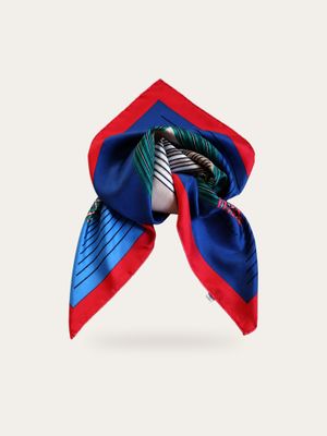 Christian Dior Geometric Silk Scarf