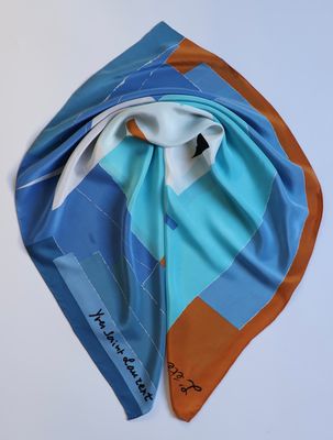 Yves Saint Laurent L’Été Silk Scarf
