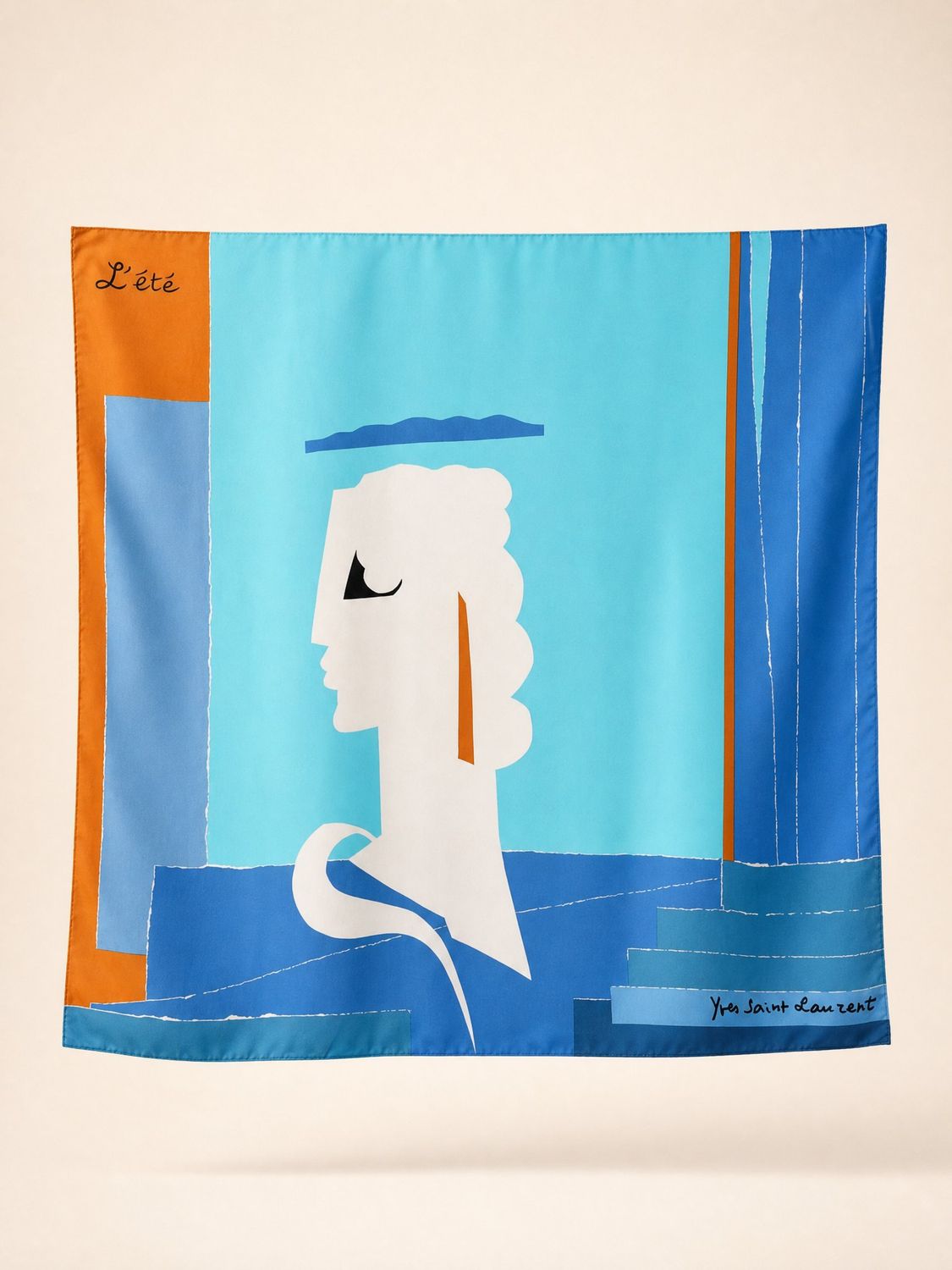 Yves Saint Laurent L’Été Silk Scarf