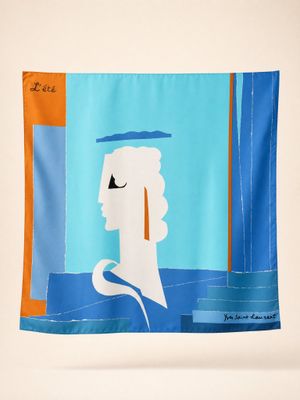 Yves Saint Laurent L’Été Silk Scarf