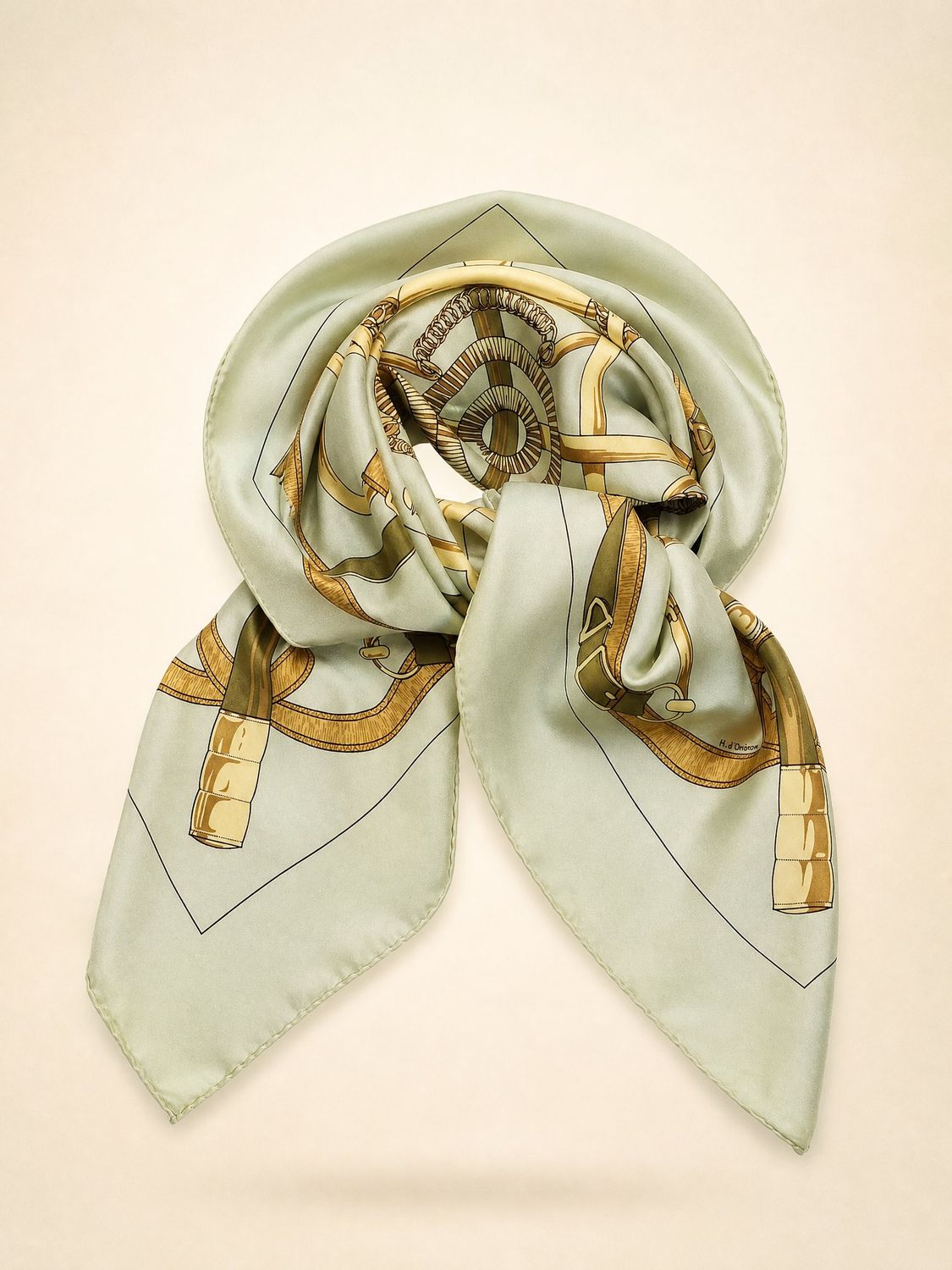 Hermès Éperons d’Or Silk Scarf