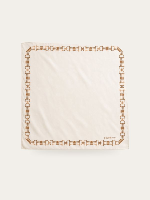 Celine Chain Silk Scarf