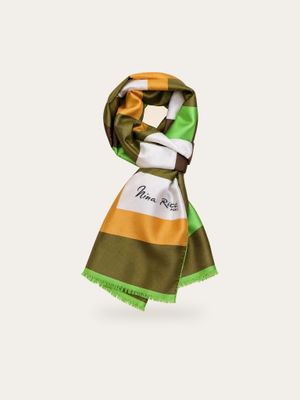 Nina Ricci Abstraction Silk Scarf
