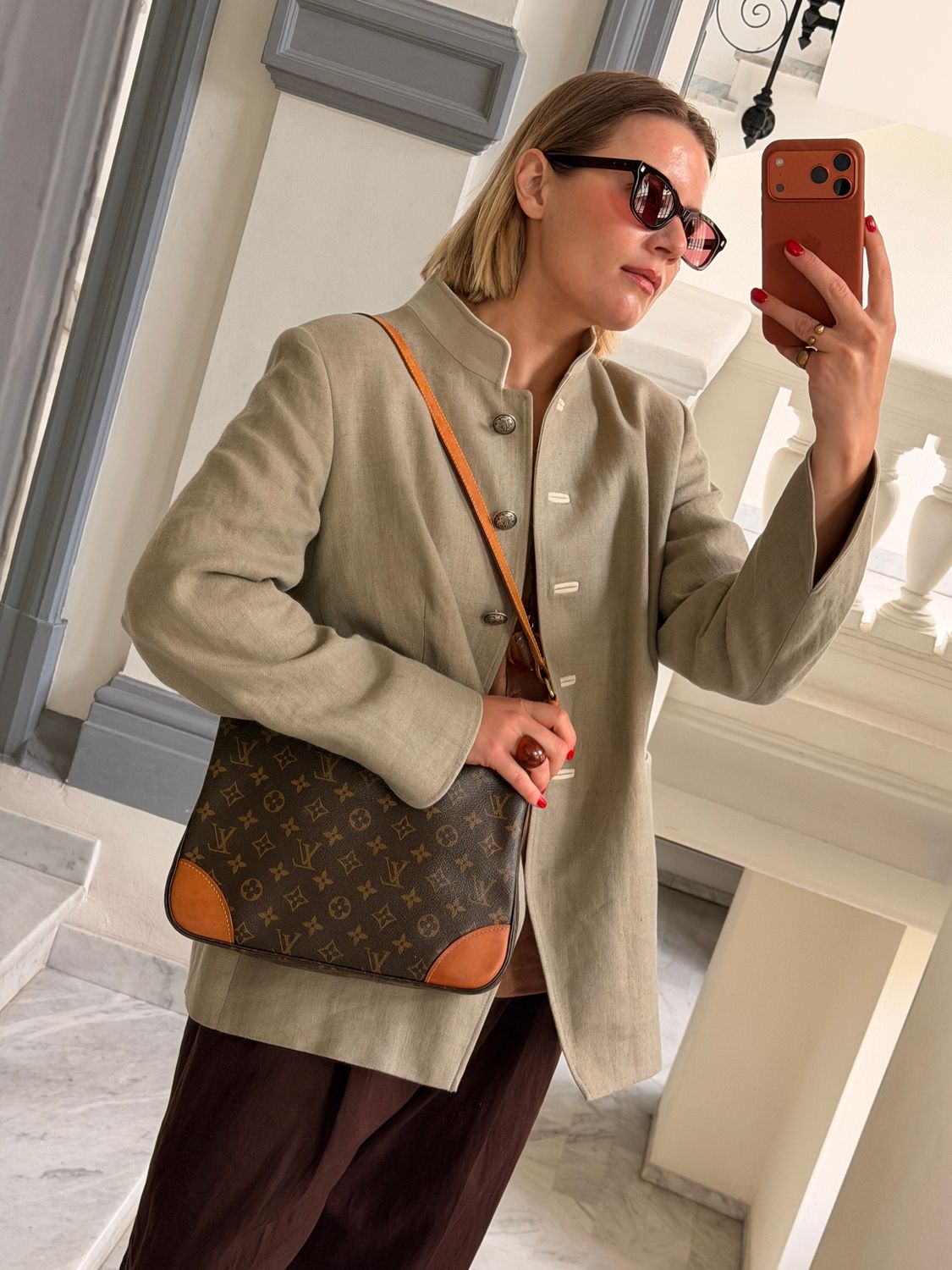 Louis Vuitton Boulogne MM Bag