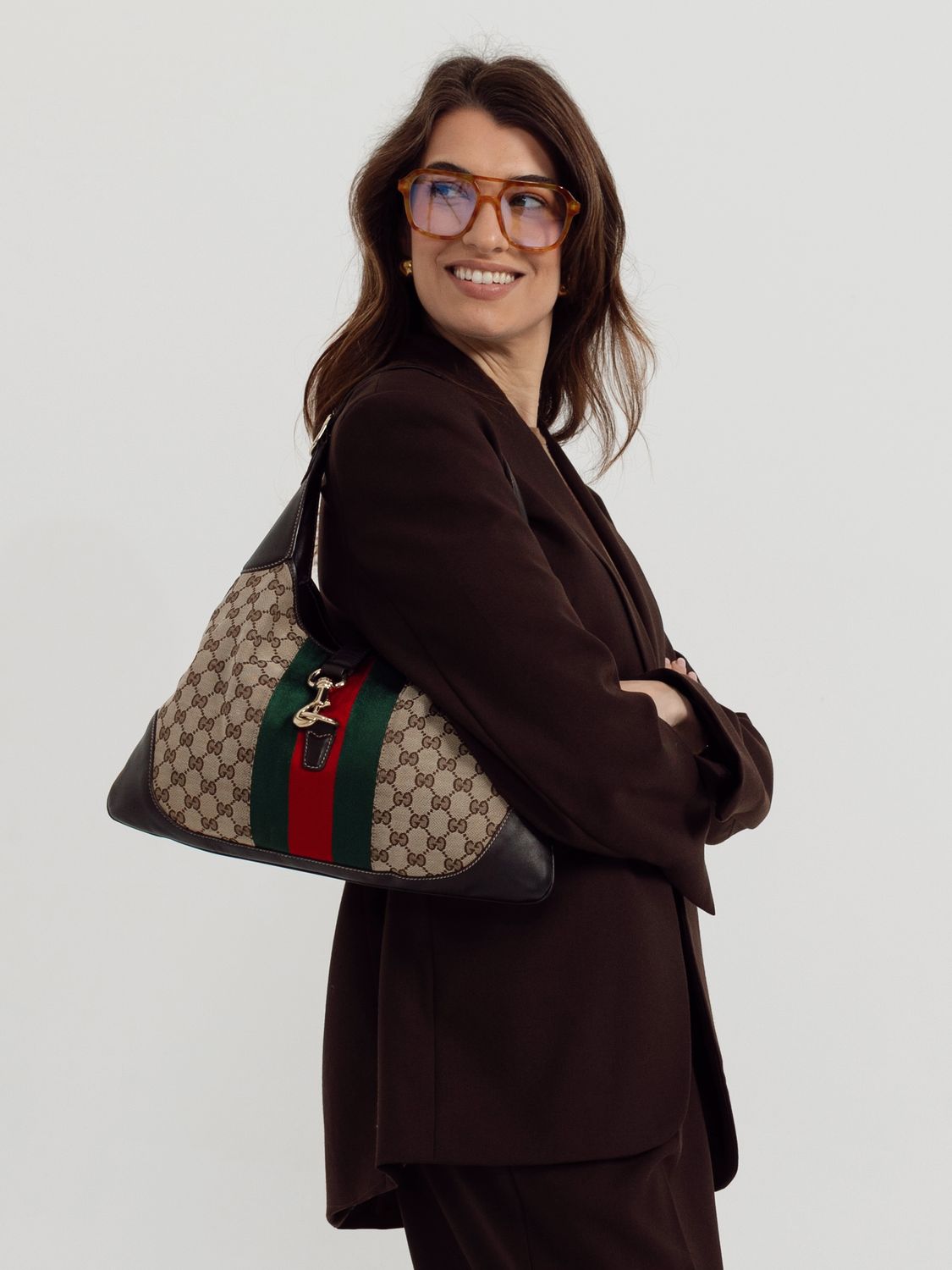 Gucci Jackie GG Supreme Bag
