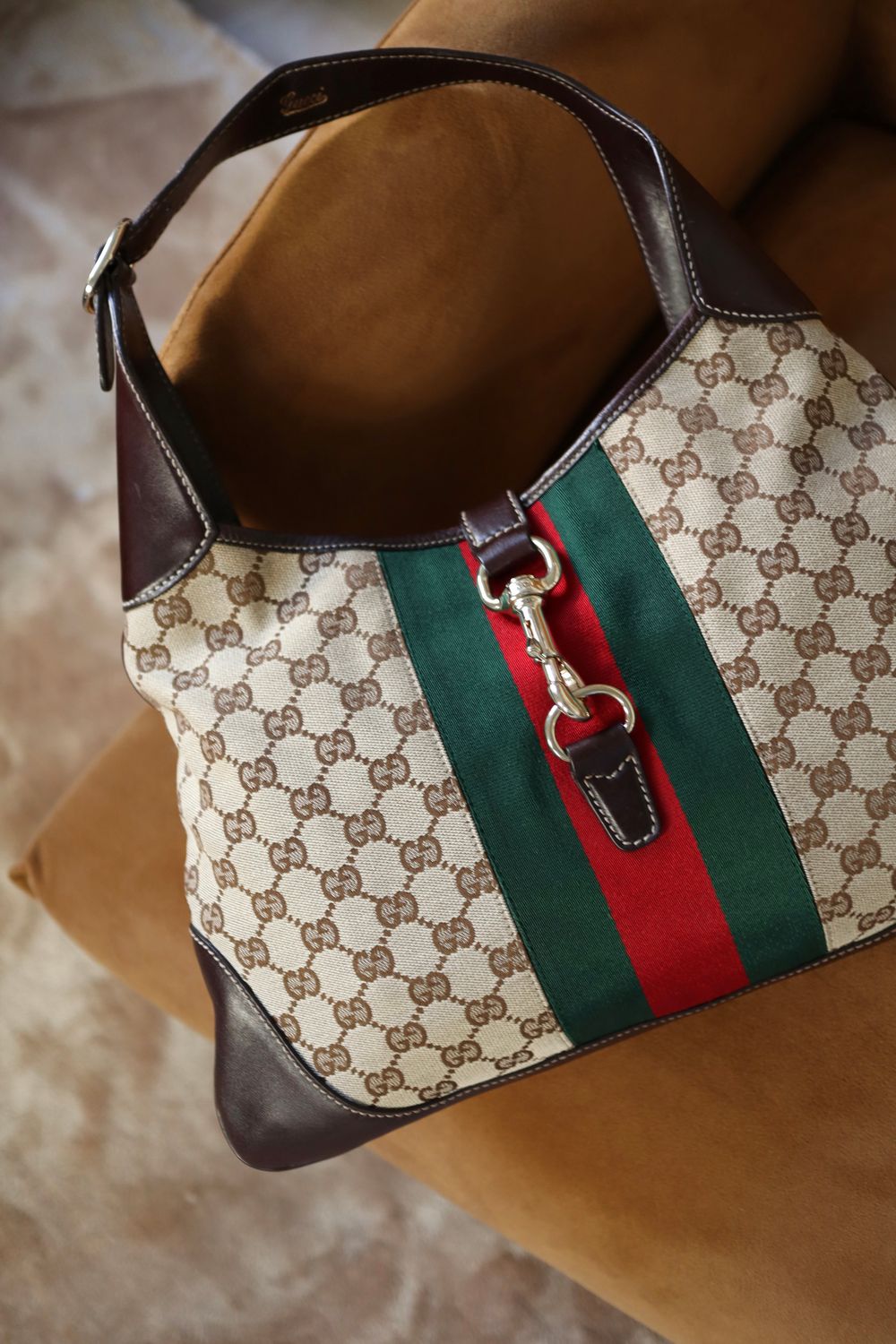 Gucci Jackie GG Supreme Bag
