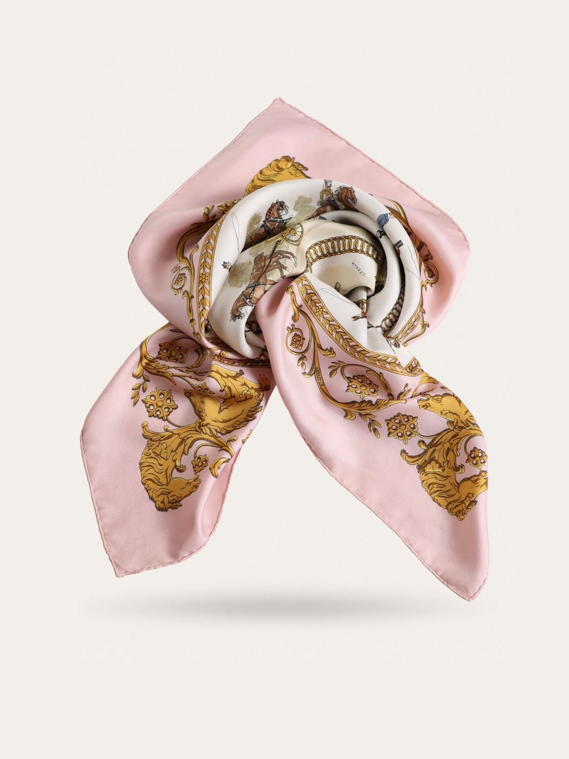 Hermès La Promenade de Longchamps Silk Scarf Hermès La Promenade de Longchamps Silk Scarf