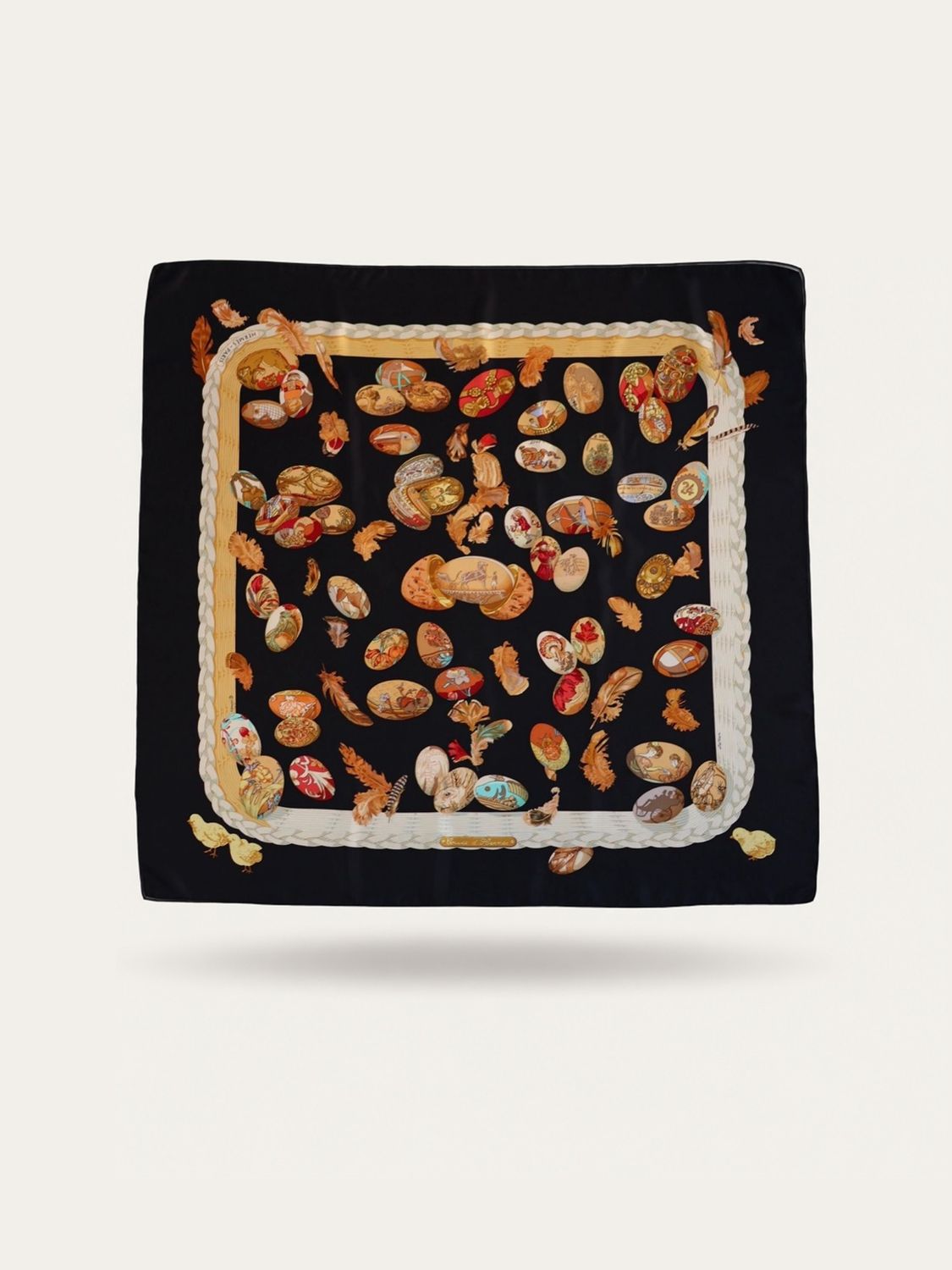 Hermès Couvée d’Hermès Silk Scarf