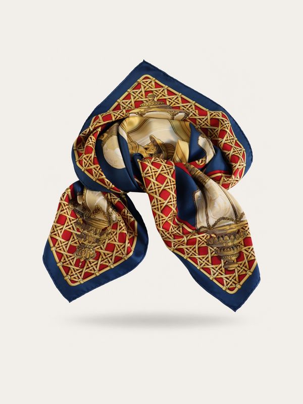 Hermès Feux de Route Silk Scarf