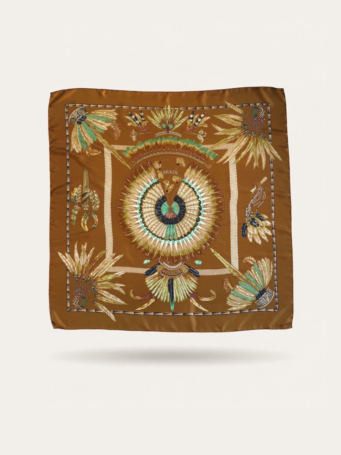 Hermès Brazil Silk Scarf