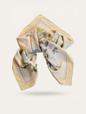 Hermès Quai aux Fleurs Silk Scarf