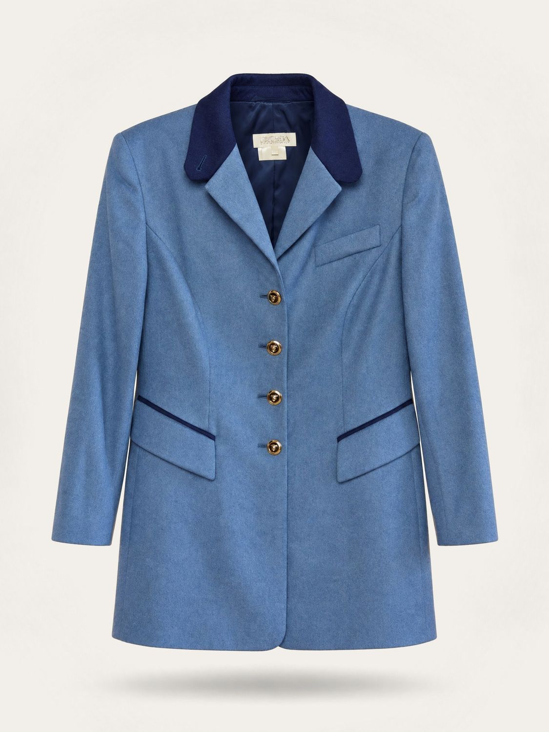 Escada Powder Blue Wool Blazer
