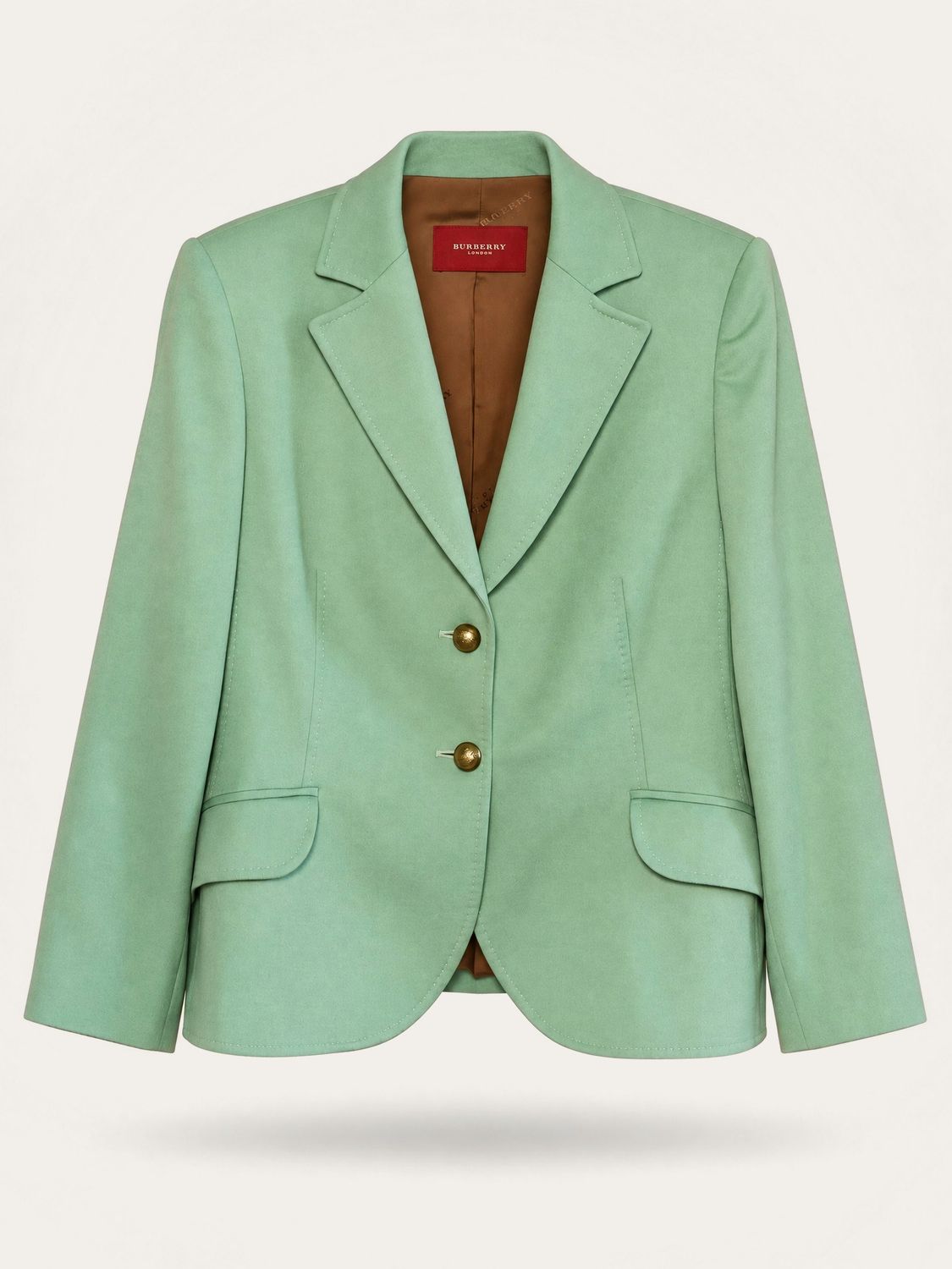 Burberry Mint Green Blazer