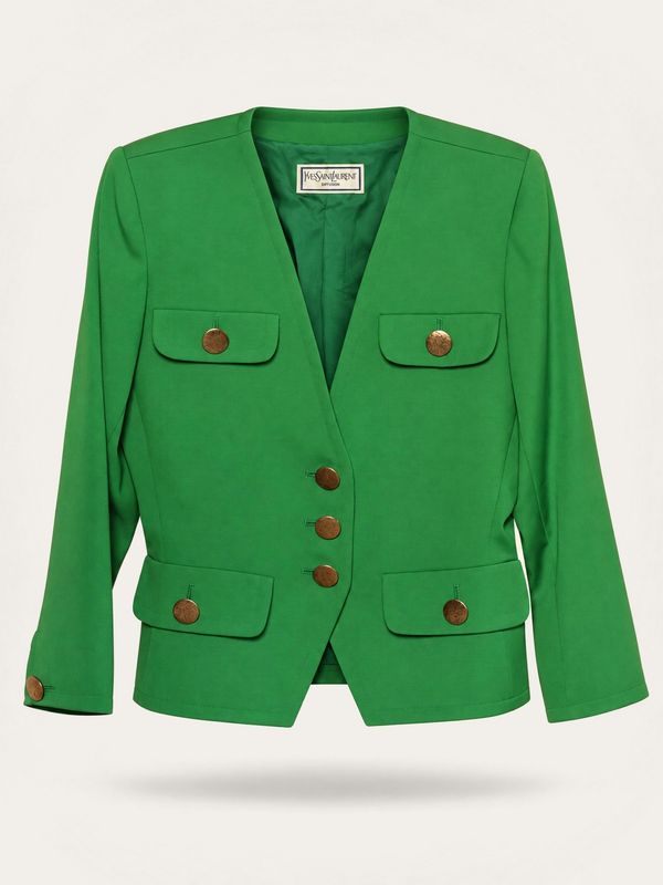 Yves Saint Laurent Wool Jacket