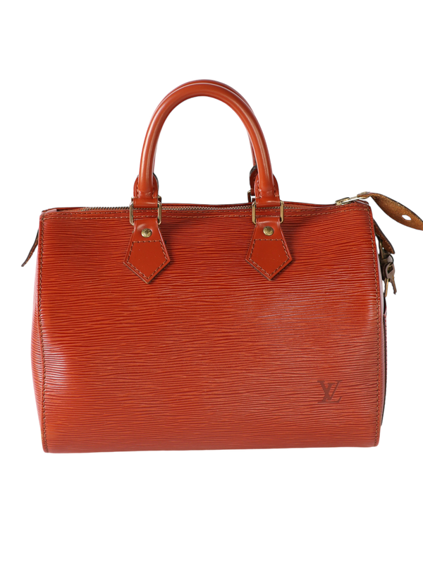 Louis Vuitton Speedy 25 Epi Brown Bag Louis Vuitton Speedy 25 Epi Brown Bag