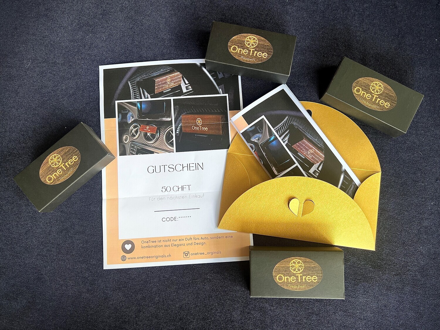 Geschenkgutschein OneTree 50 Franken E-Mail