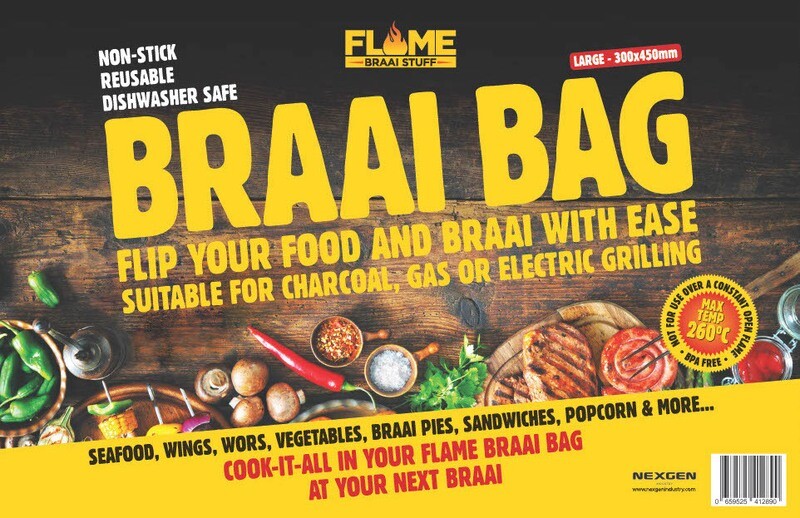 Flame Braai Bag - Large 300mm x 450mm