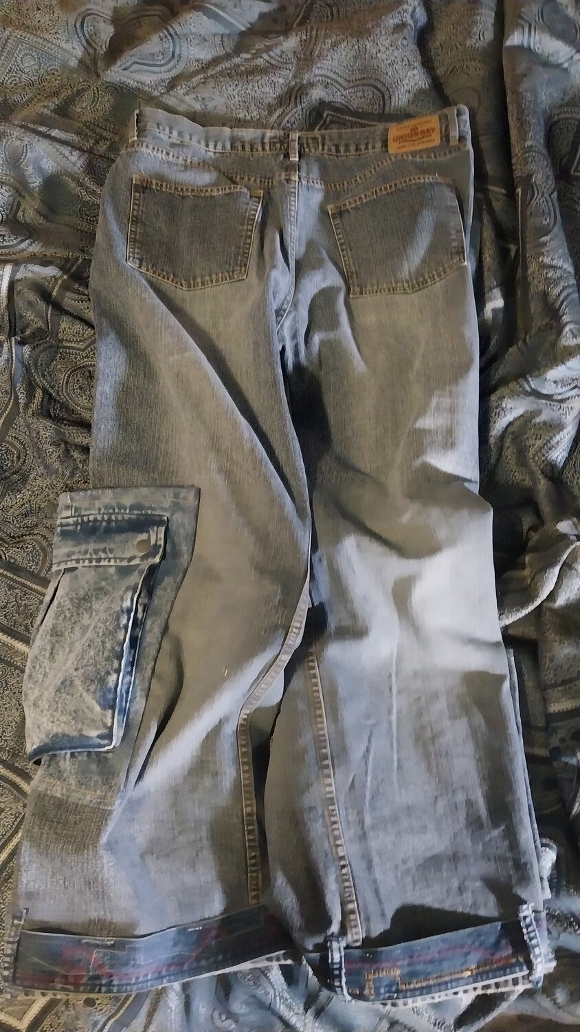 Upcycled union bay jeans