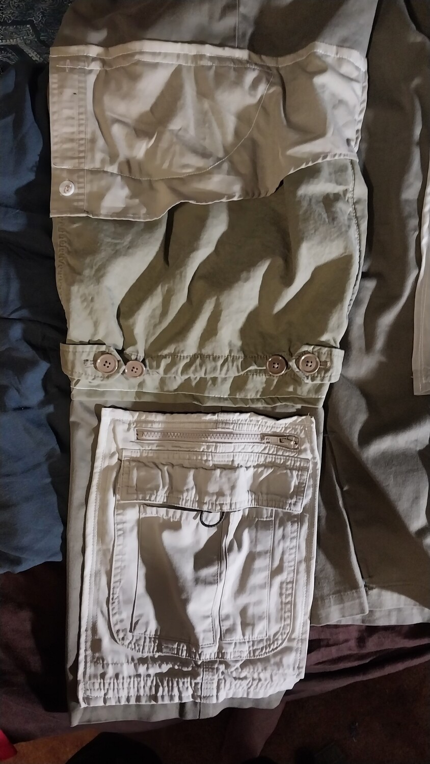 Upcycled dockers pants