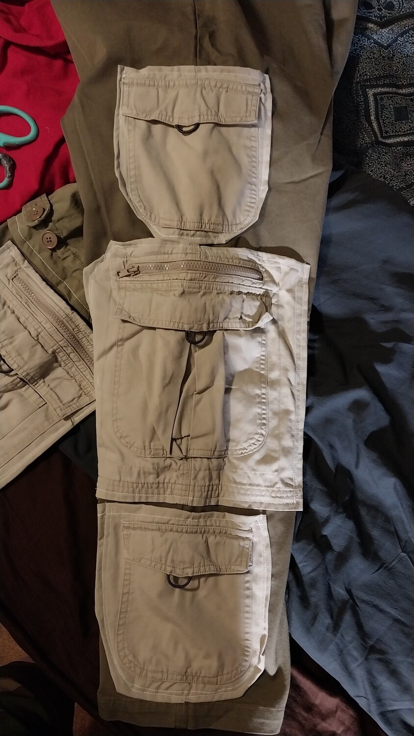 Upcycled dockers pants