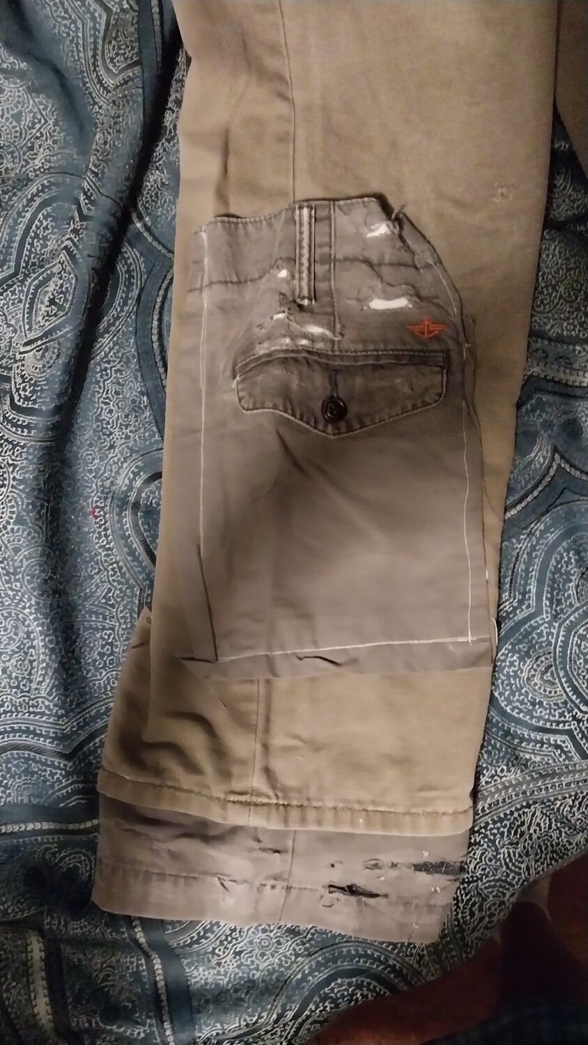 Upcycled levis