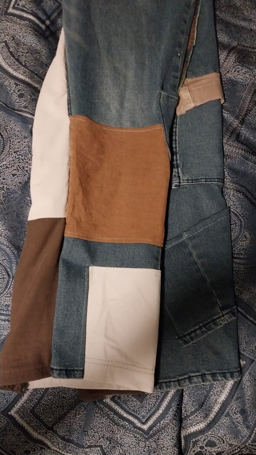 Upcycled jeans