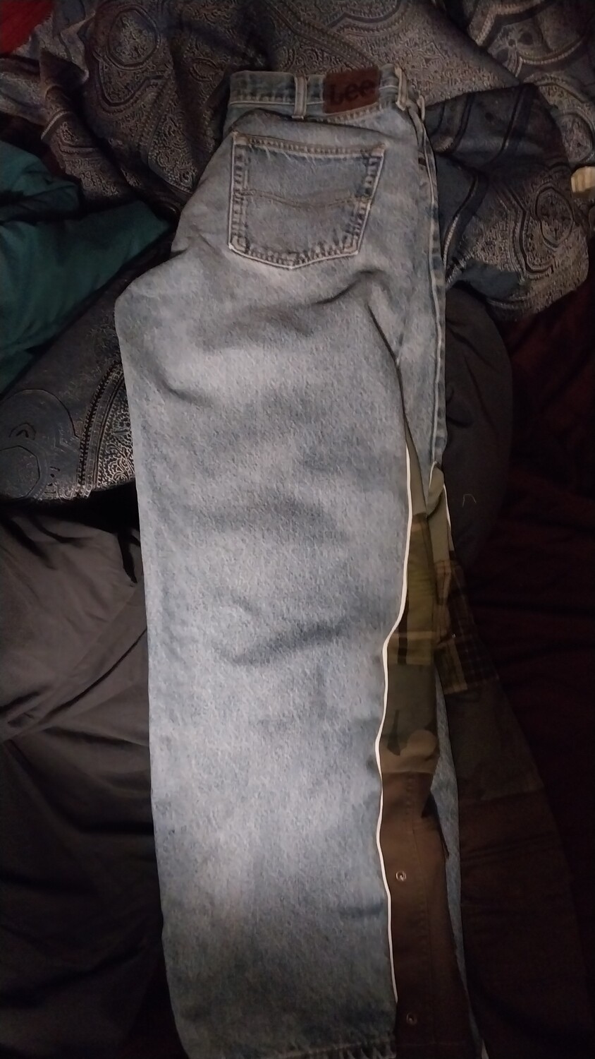 Upcycled Lee flares