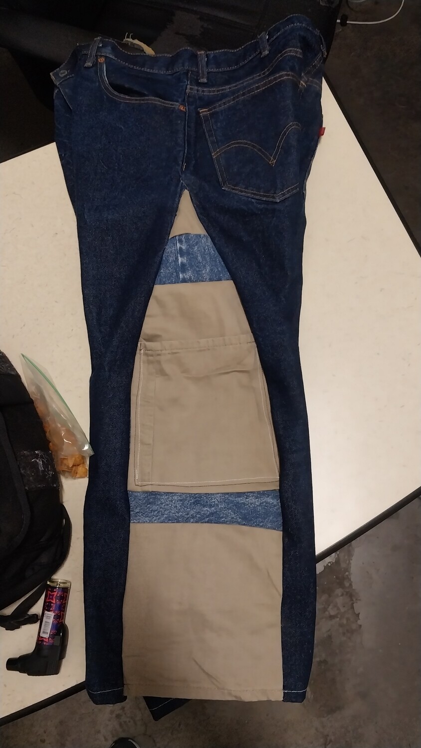 Upcycled pants