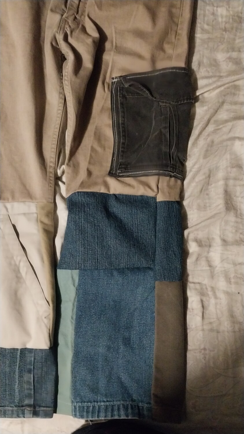 Upcycled pants