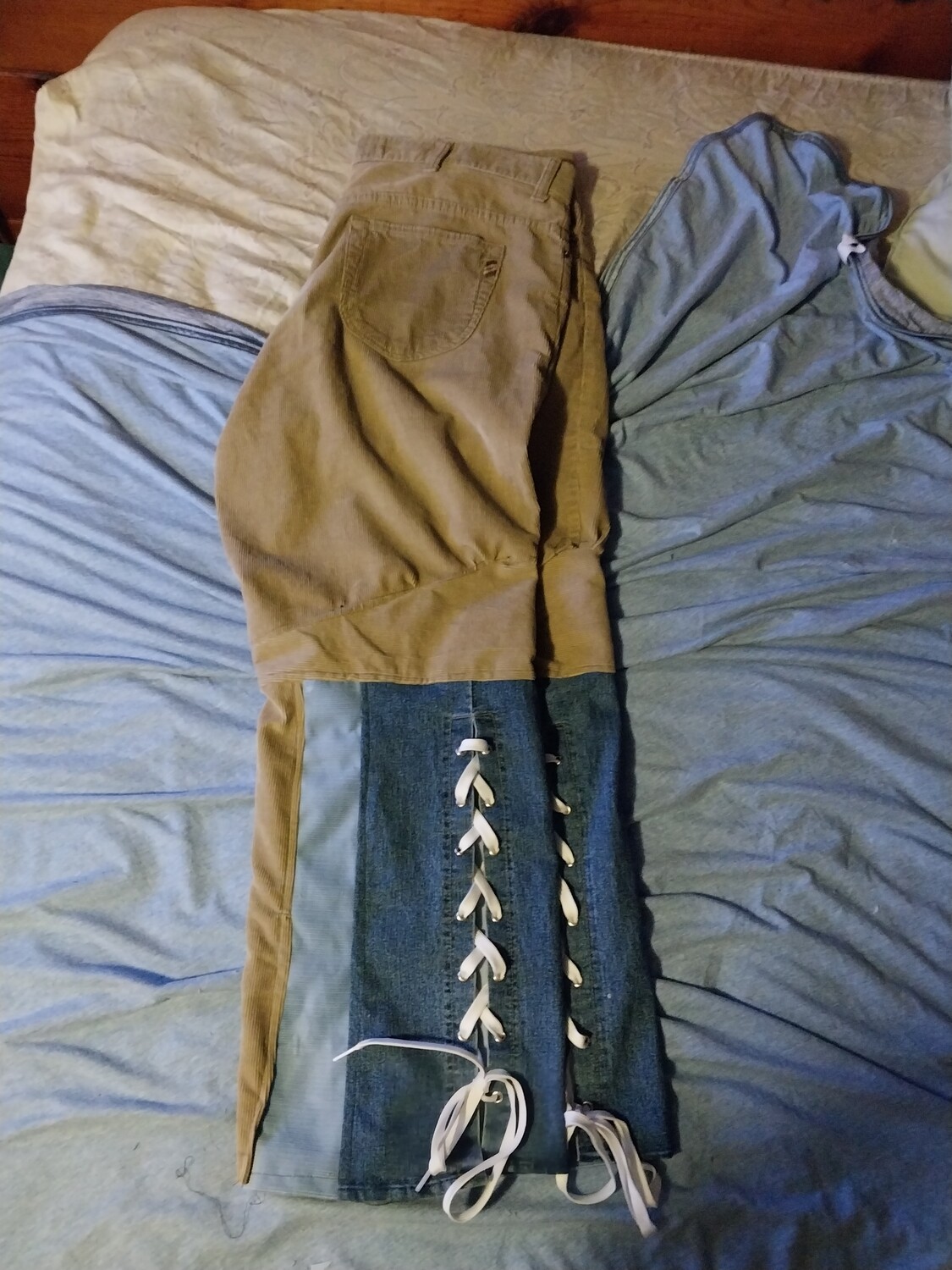Upcycled Izod corduroys