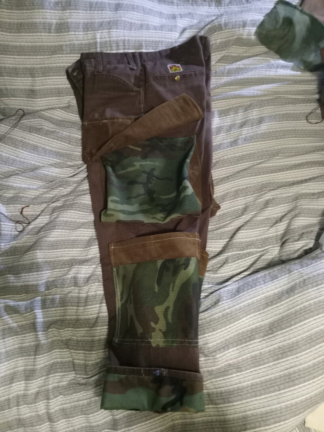 Upcycled davis khakis 