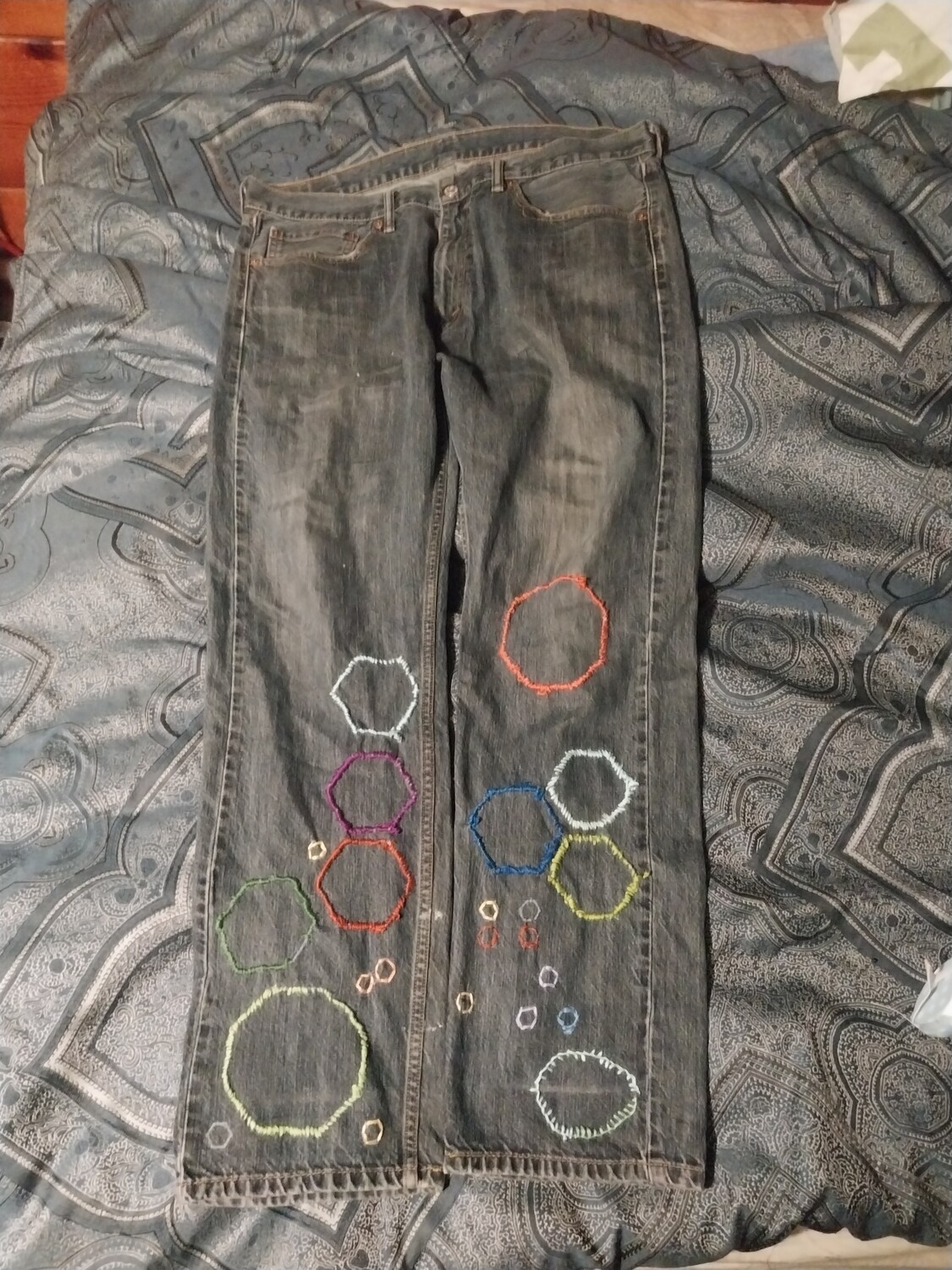 Upcycled levis